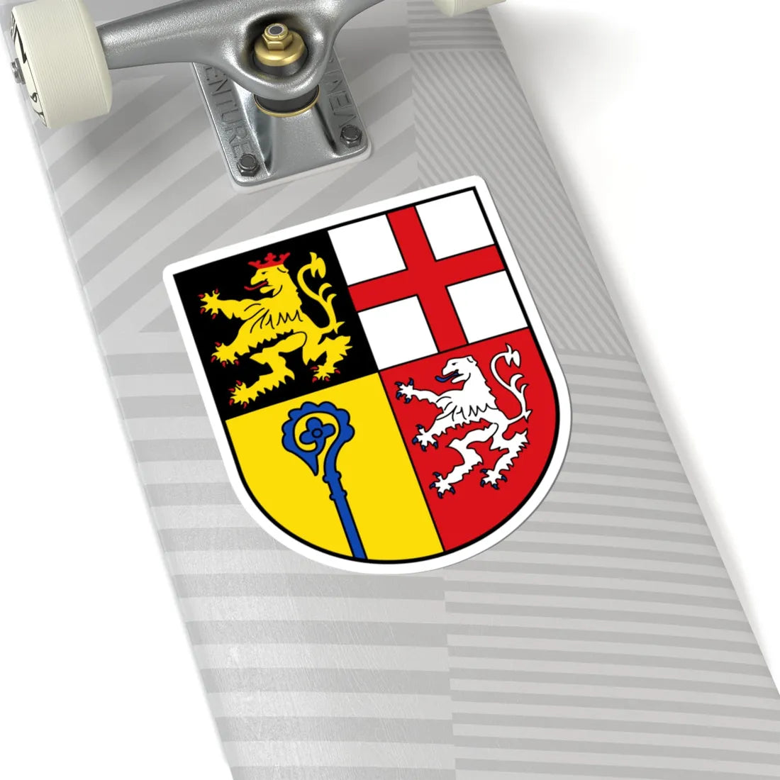 Wappen Saarpfalz-Kreis (Germany) (Coat of Arms) STICKER Vinyl Kiss-Cut Decal - The Sticker Space