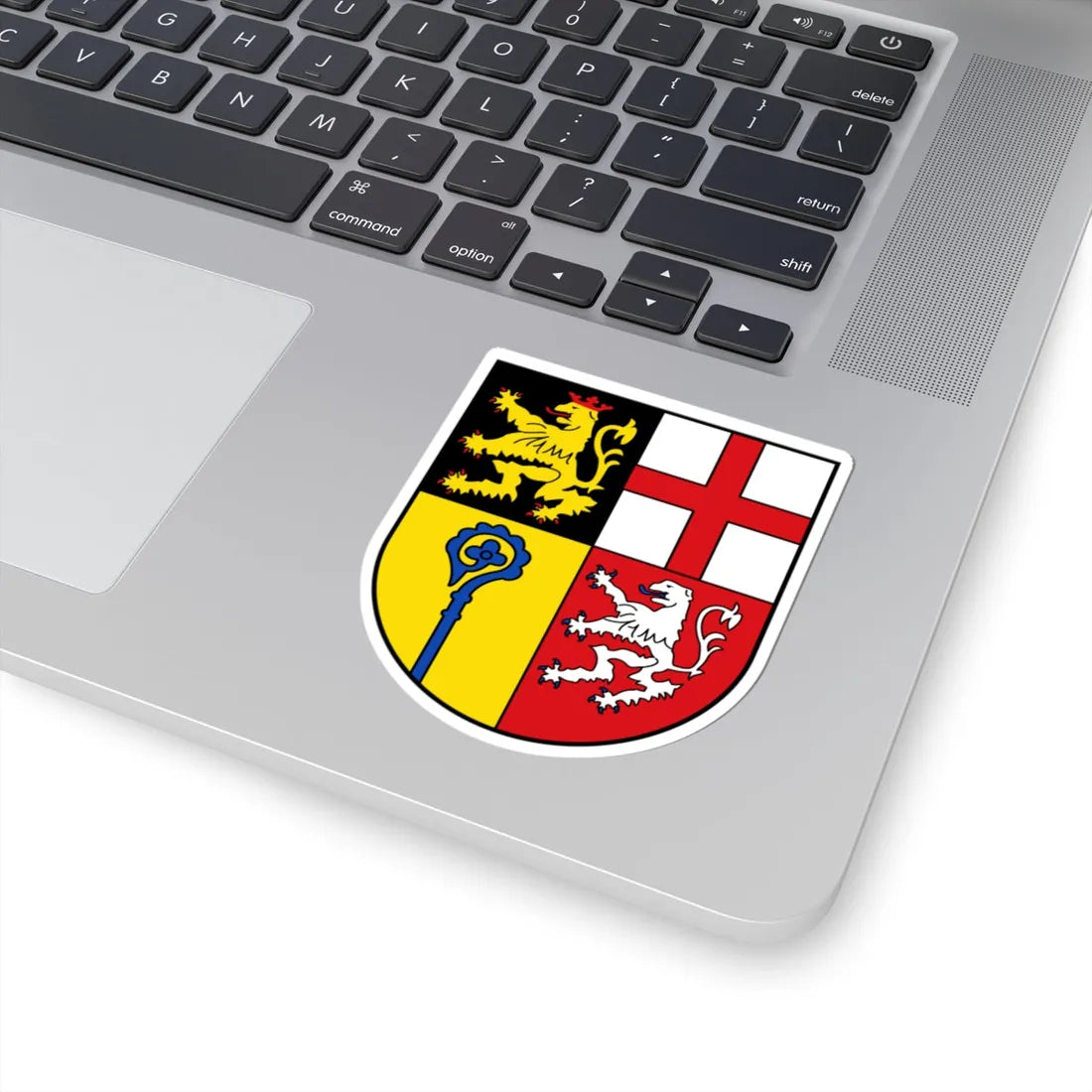Wappen Saarpfalz-Kreis (Germany) (Coat of Arms) STICKER Vinyl Kiss-Cut Decal - The Sticker Space