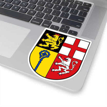 Wappen Saarpfalz-Kreis (Germany) (Coat of Arms) STICKER Vinyl Kiss-Cut Decal - The Sticker Space