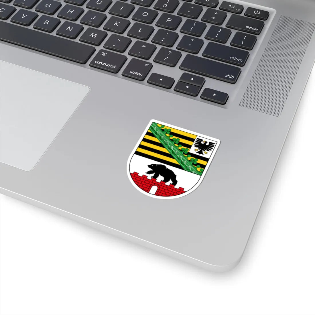 Wappen Sachsen-Anhalt (Germany) (Coat of Arms) STICKER Vinyl Kiss-Cut Decal - The Sticker Space