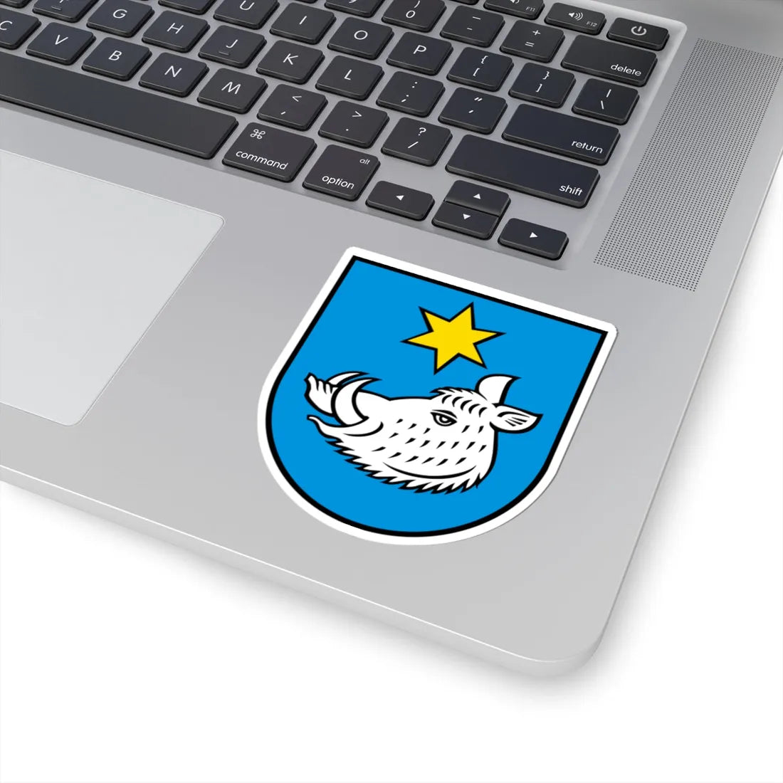 Wappen Safenwil AG (Switzerland) (Coat of Arms) STICKER Vinyl Kiss-Cut Decal - The Sticker Space