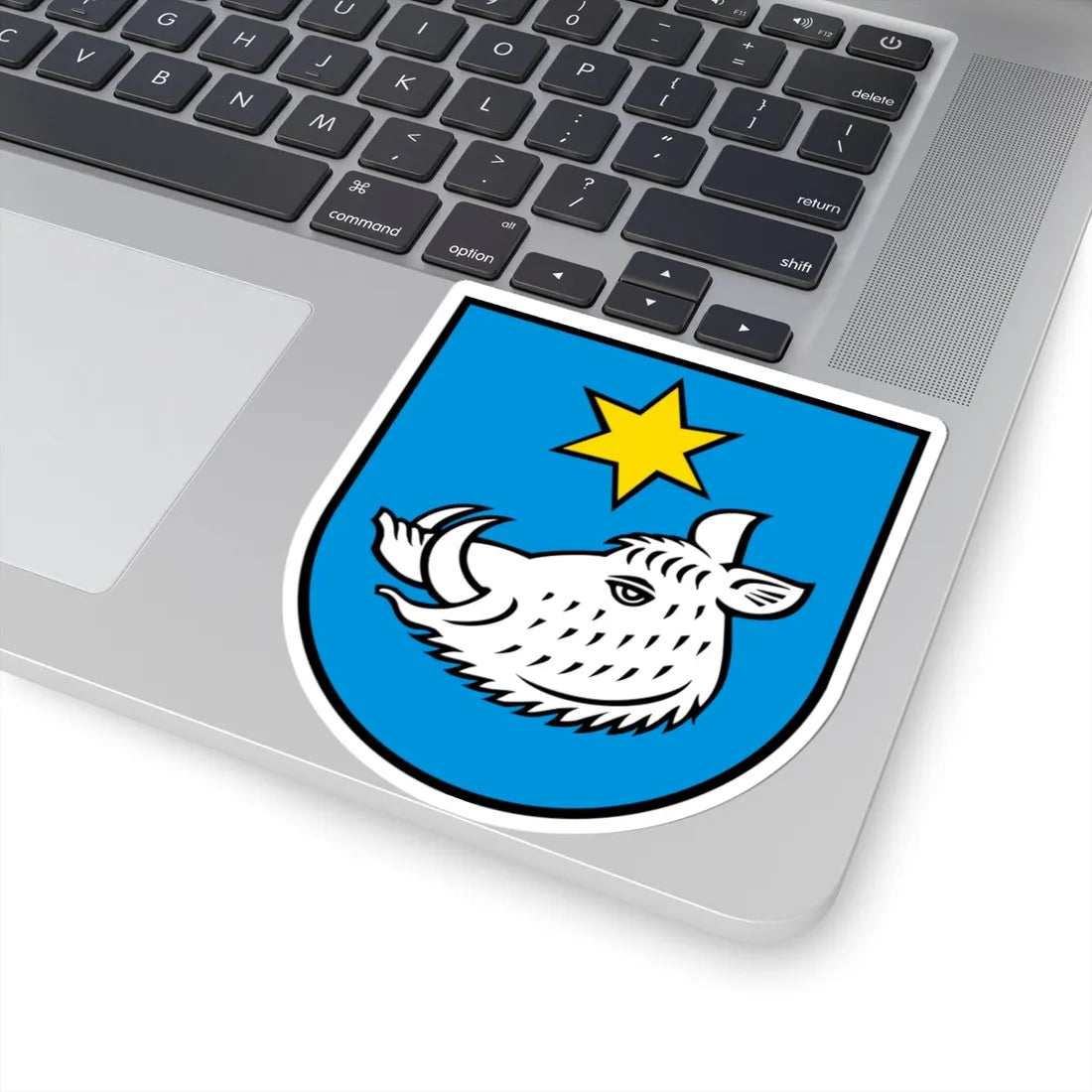 Wappen Safenwil AG (Switzerland) (Coat of Arms) STICKER Vinyl Kiss-Cut Decal - The Sticker Space