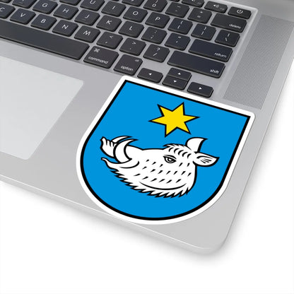 Wappen Safenwil AG (Switzerland) (Coat of Arms) STICKER Vinyl Kiss-Cut Decal - The Sticker Space