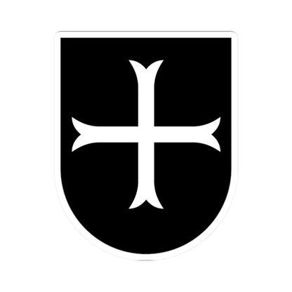 Wappen Salgesch (Switzerland) (Coat of Arms) STICKER Vinyl Kiss-Cut Decal 2 Inch White - The Sticker Space