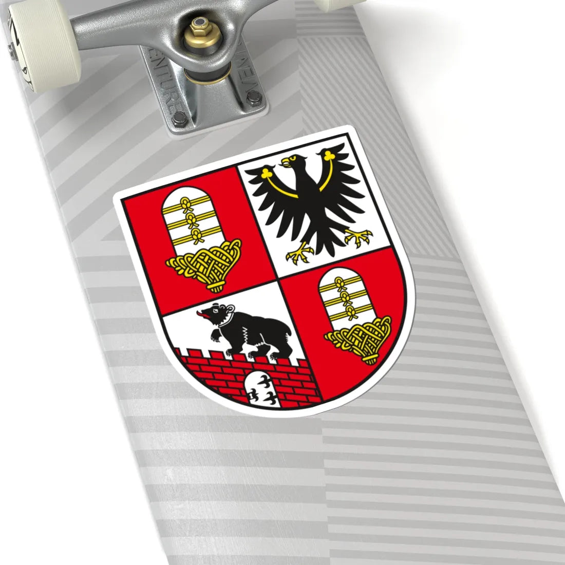 Wappen Salzlandkreis (Germany) (Coat of Arms) STICKER Vinyl Kiss-Cut Decal - The Sticker Space