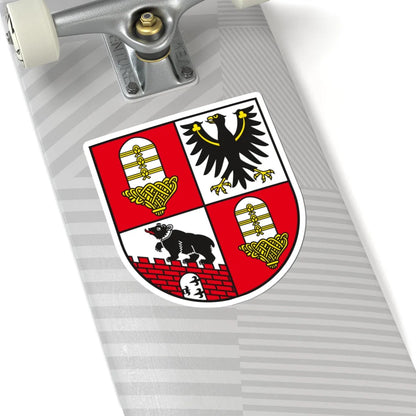Wappen Salzlandkreis (Germany) (Coat of Arms) STICKER Vinyl Kiss-Cut Decal - The Sticker Space