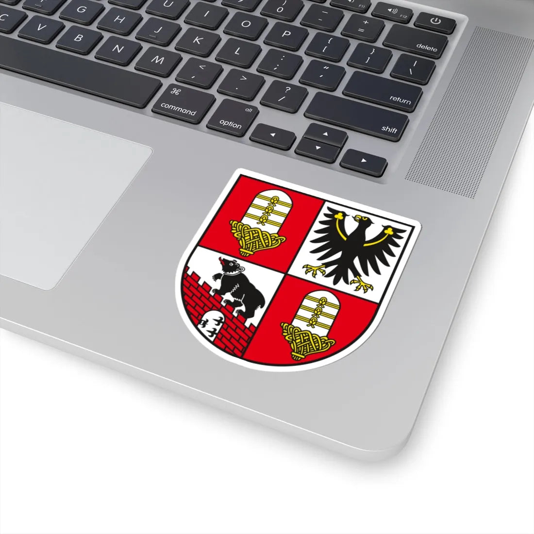 Wappen Salzlandkreis (Germany) (Coat of Arms) STICKER Vinyl Kiss-Cut Decal - The Sticker Space