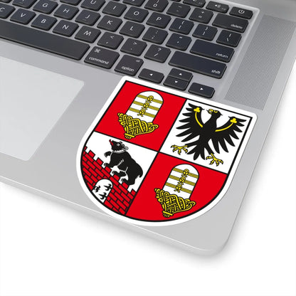 Wappen Salzlandkreis (Germany) (Coat of Arms) STICKER Vinyl Kiss-Cut Decal - The Sticker Space