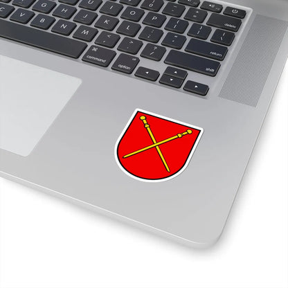 Wappen Sarmenstorf AG (Switzerland) (Coat of Arms) STICKER Vinyl Kiss-Cut Decal - The Sticker Space