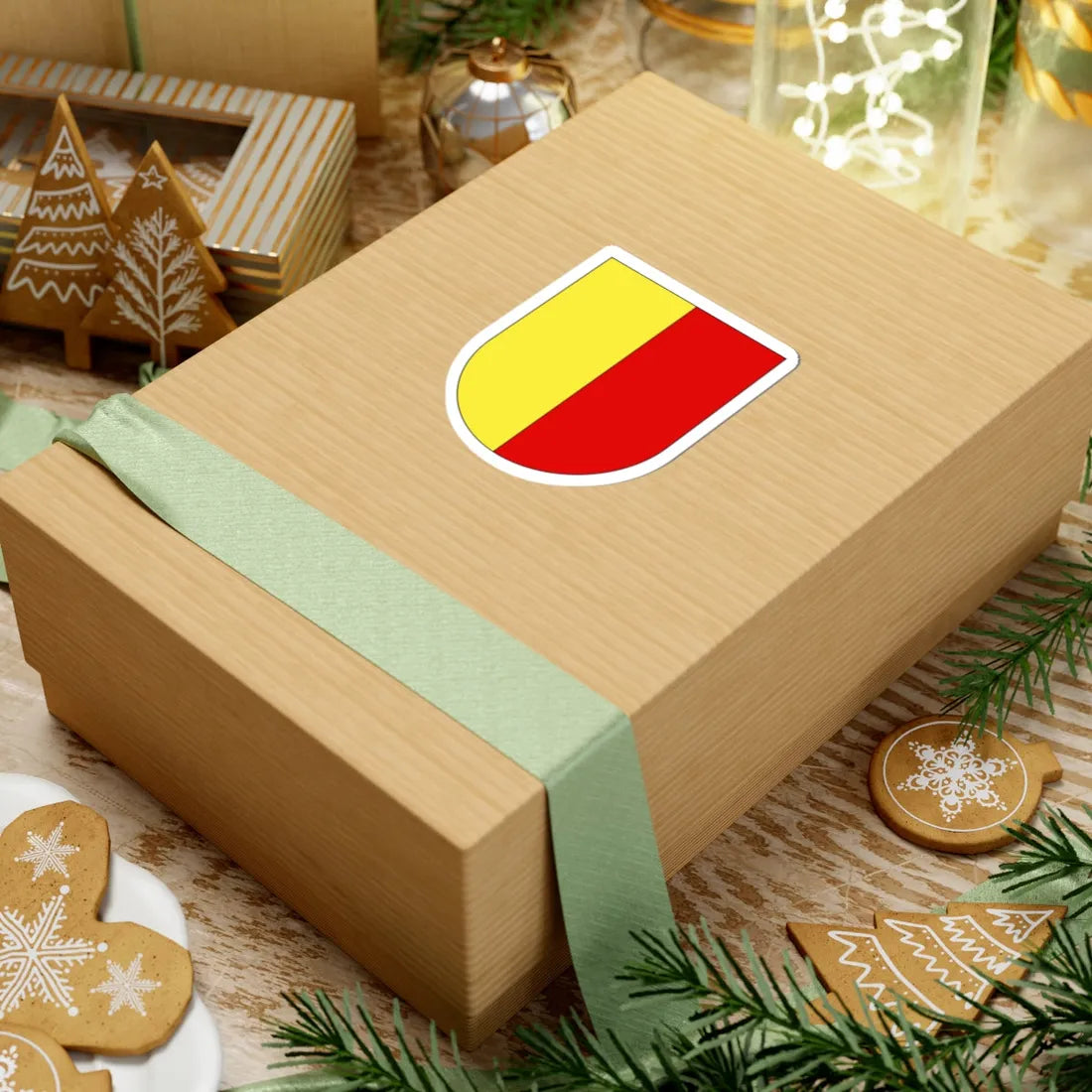 Wappen Sax (Switzerland) (Coat of Arms) STICKER Vinyl Kiss-Cut Decal - The Sticker Space