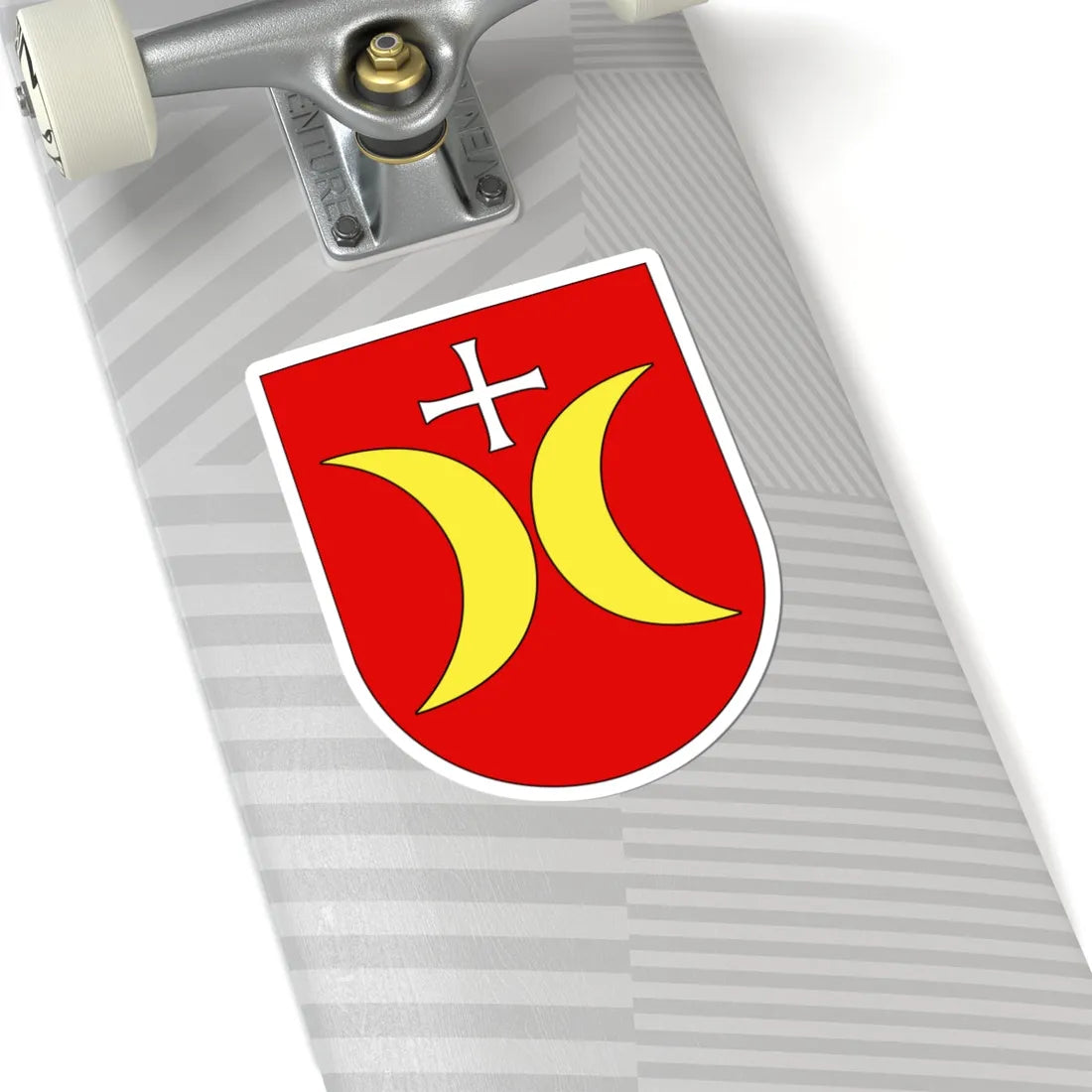 Wappen Schmerikon (Switzerland) (Coat of Arms) STICKER Vinyl Kiss-Cut Decal - The Sticker Space