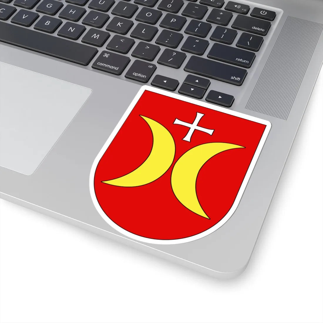 Wappen Schmerikon (Switzerland) (Coat of Arms) STICKER Vinyl Kiss-Cut Decal - The Sticker Space