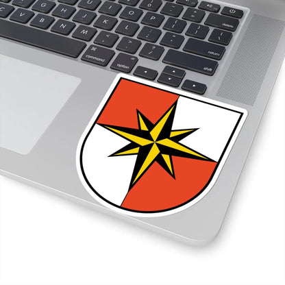 Wappen Schönefeld Schönefeld (Germany) (Coat of Arms) STICKER Vinyl Kiss-Cut Decal - The Sticker Space