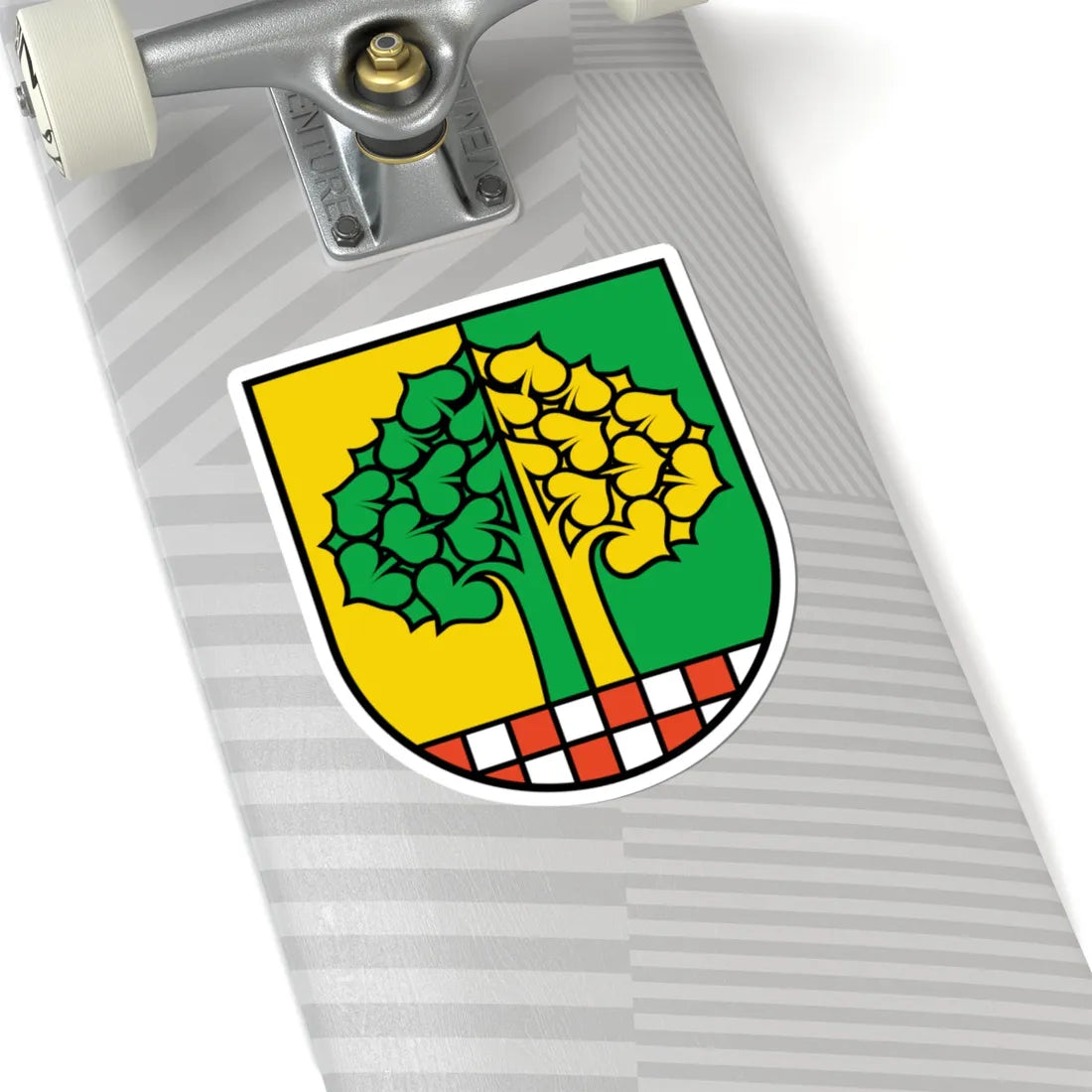 Wappen Schönerlinde Barnim (Germany) (Coat of Arms) STICKER Vinyl Kiss-Cut Decal - The Sticker Space