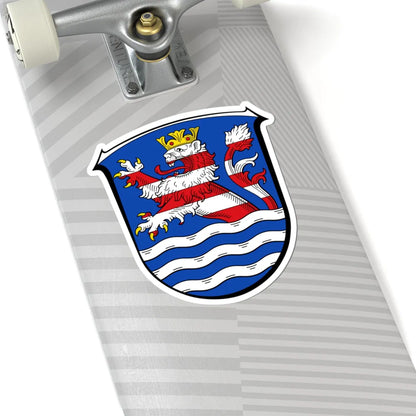 Wappen Schwalm-Eder-Kreis (Germany) (Coat of Arms) STICKER Vinyl Kiss-Cut Decal - The Sticker Space