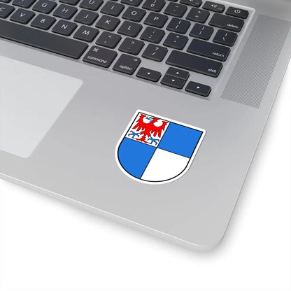 Wappen Schwarzwald-Baar-Kreis (Germany) (Coat of Arms) STICKER Vinyl Kiss-Cut Decal - The Sticker Space