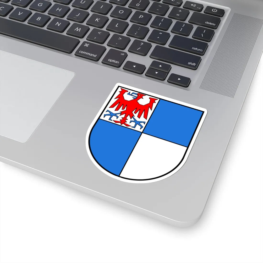 Wappen Schwarzwald-Baar-Kreis (Germany) (Coat of Arms) STICKER Vinyl Kiss-Cut Decal - The Sticker Space