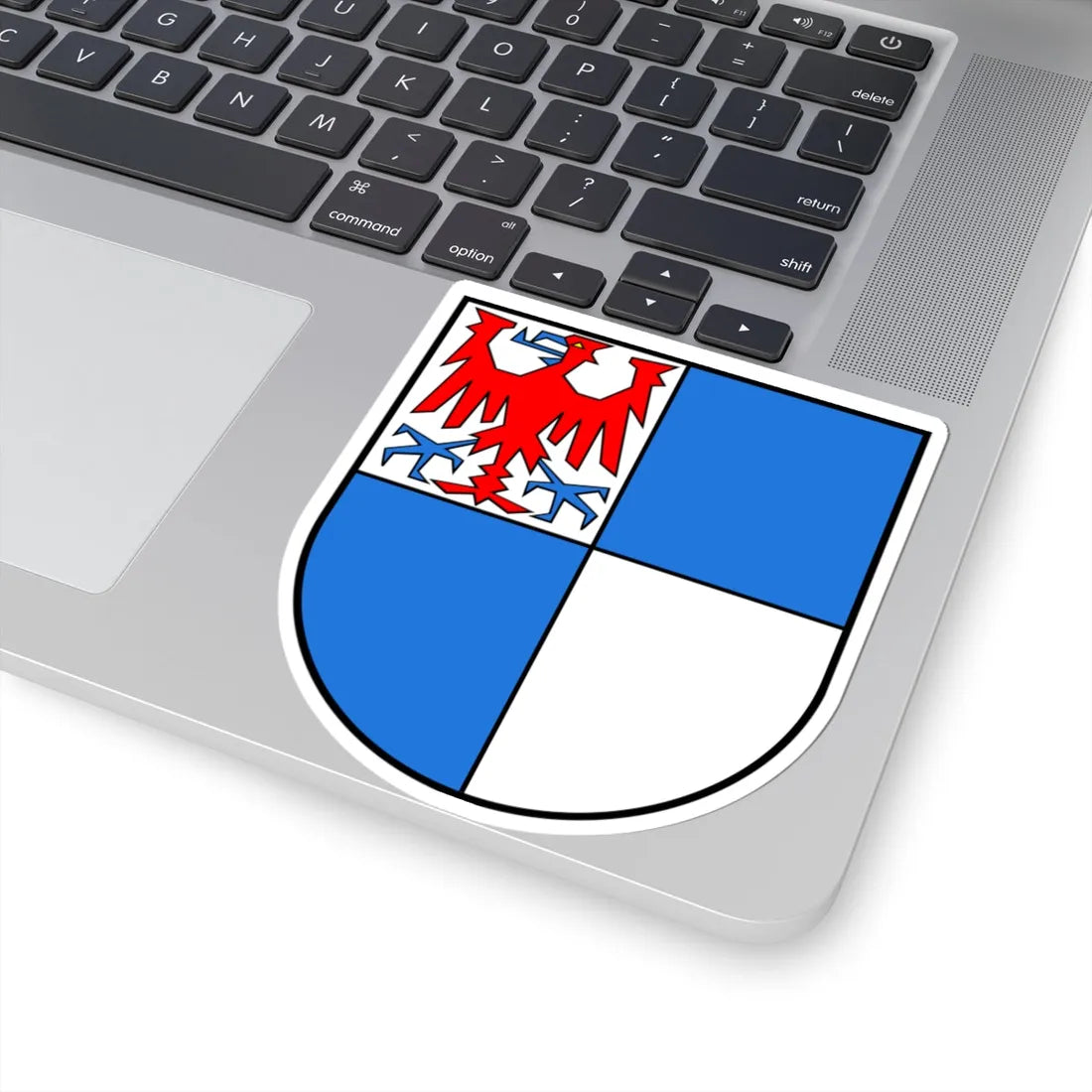 Wappen Schwarzwald-Baar-Kreis (Germany) (Coat of Arms) STICKER Vinyl Kiss-Cut Decal - The Sticker Space