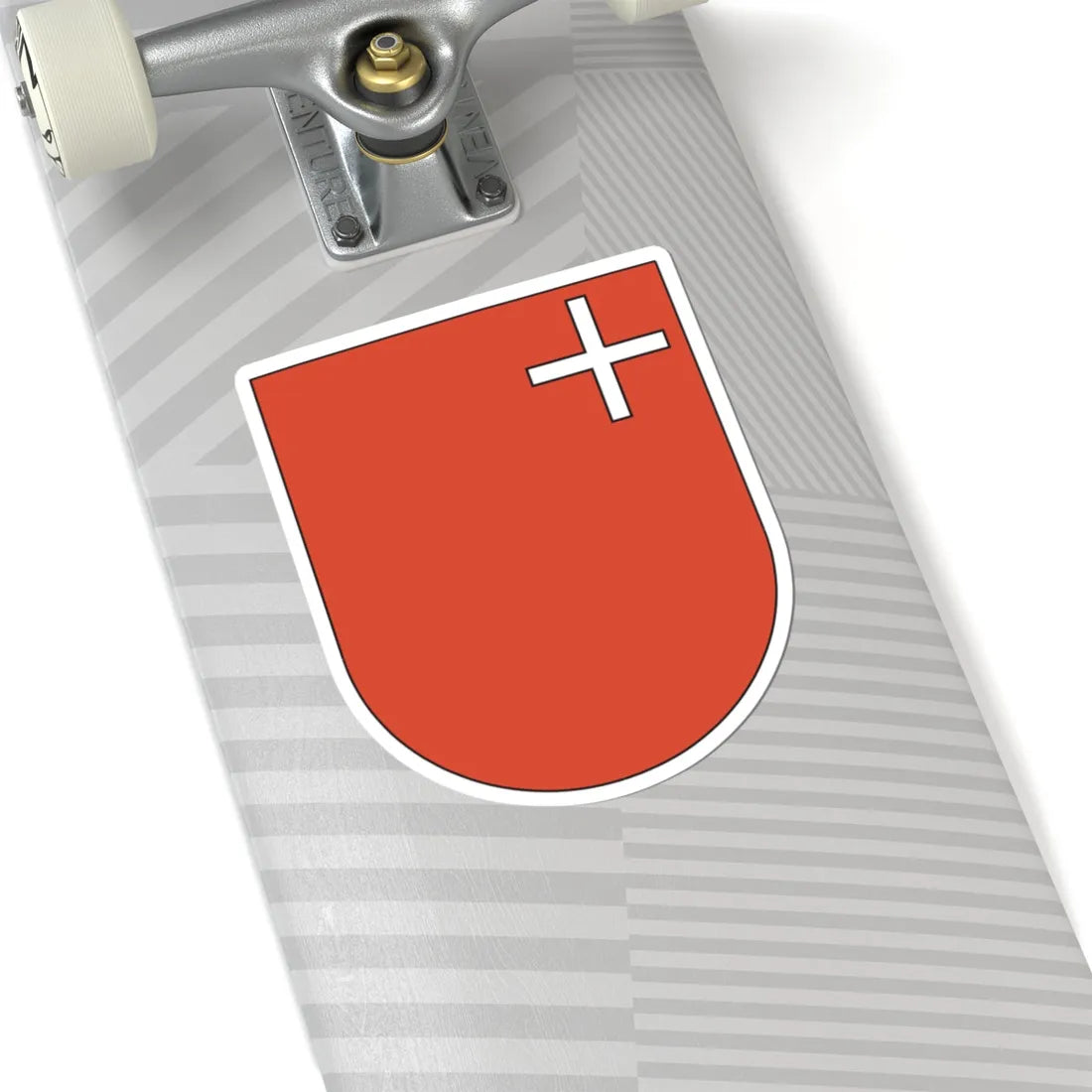 Wappen Schwyz (Switzerland) (Coat of Arms) STICKER Vinyl Kiss-Cut Decal - The Sticker Space