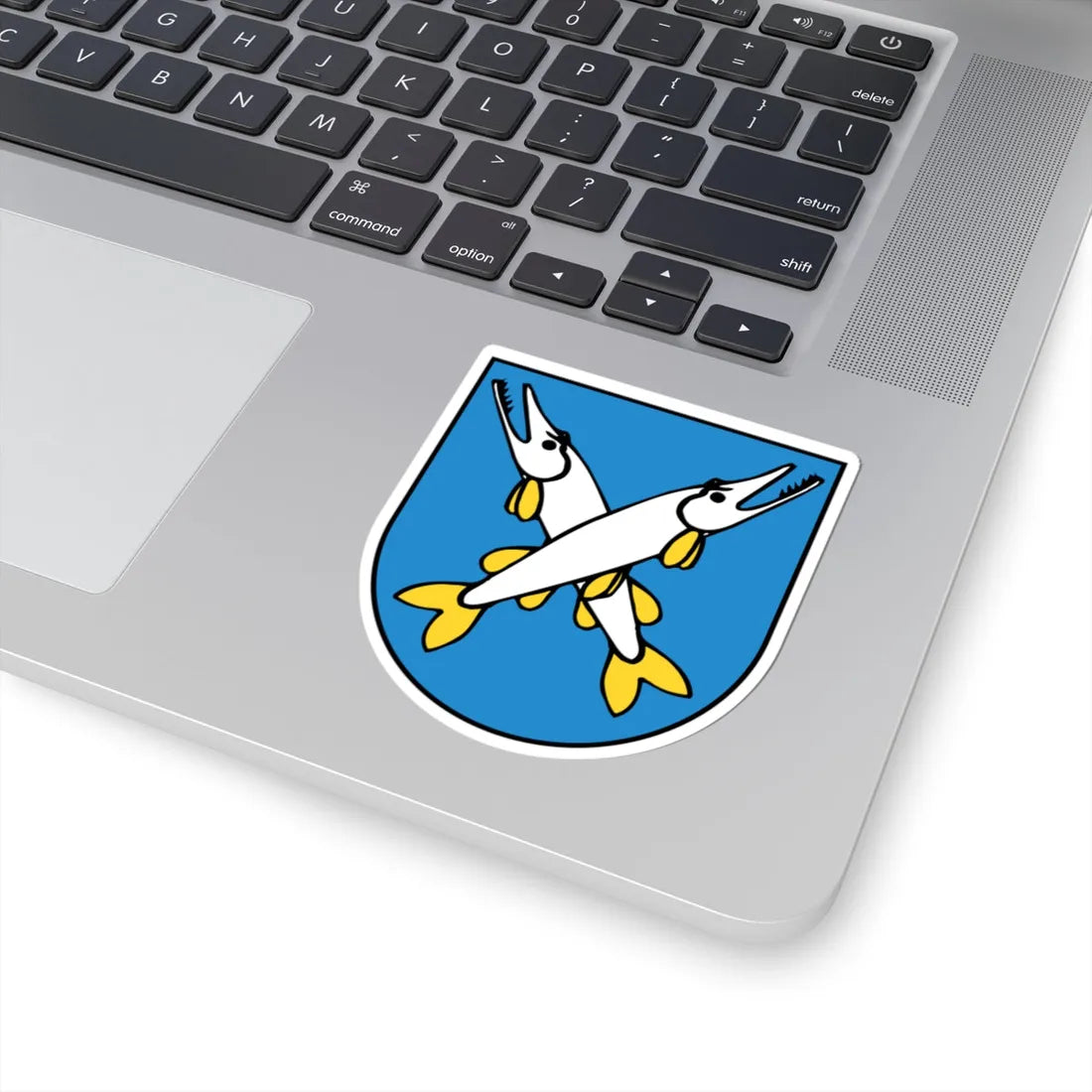 Wappen Seedorf UR (Switzerland) (Coat of Arms) STICKER Vinyl Kiss-Cut Decal - The Sticker Space