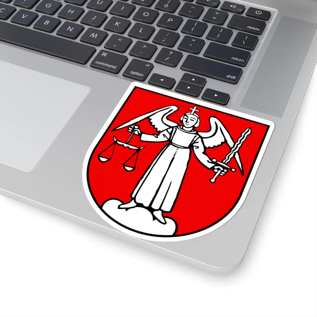 Wappen Seelisberg UR (Switzerland) (Coat of Arms) STICKER Vinyl Kiss-Cut Decal - The Sticker Space
