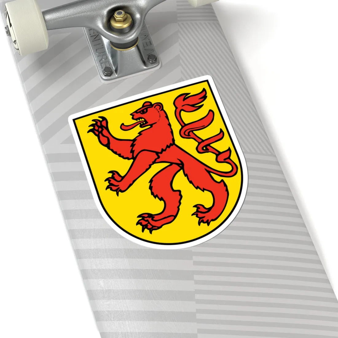 Wappen Silenen (Switzerland) (Coat of Arms) STICKER Vinyl Kiss-Cut Decal - The Sticker Space