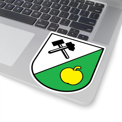 Wappen Sornzig-Ablaß Sachsen (Germany) (Coat of Arms) STICKER Vinyl Kiss-Cut Decal - The Sticker Space
