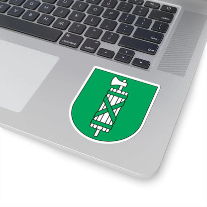 Wappen St. Gallen matt 2011 (Switzerland) (Coat of Arms) STICKER Vinyl Kiss-Cut Decal - The Sticker Space