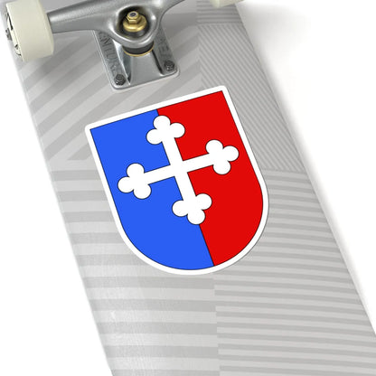 Wappen St Maurice (Switzerland) (Coat of Arms) STICKER Vinyl Kiss-Cut Decal - The Sticker Space