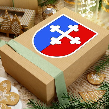 Wappen St Maurice (Switzerland) (Coat of Arms) STICKER Vinyl Kiss-Cut Decal - The Sticker Space