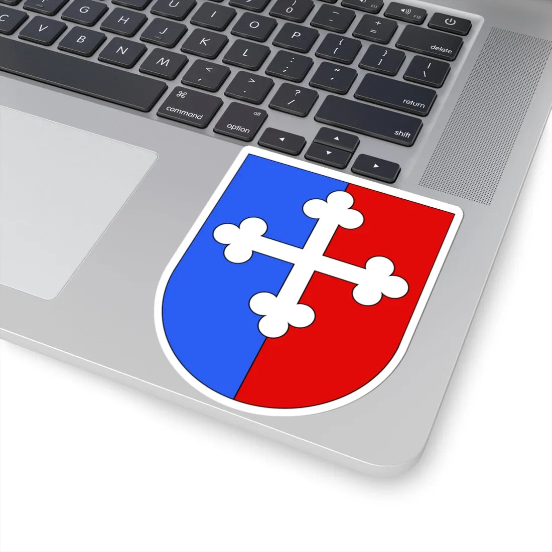 Wappen St Maurice (Switzerland) (Coat of Arms) STICKER Vinyl Kiss-Cut Decal - The Sticker Space