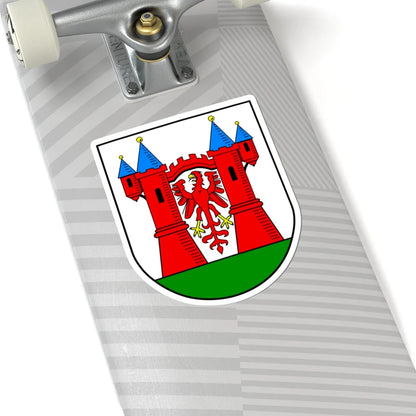 Wappen Stadt Lenzen Elbe (Germany) (Coat of Arms) STICKER Vinyl Kiss-Cut Decal - The Sticker Space