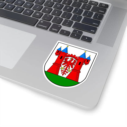 Wappen Stadt Lenzen Elbe (Germany) (Coat of Arms) STICKER Vinyl Kiss-Cut Decal - The Sticker Space