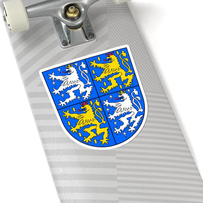 Wappen Stadtverband Saarbruecken (Germany) (Coat of Arms) STICKER Vinyl Kiss-Cut Decal - The Sticker Space