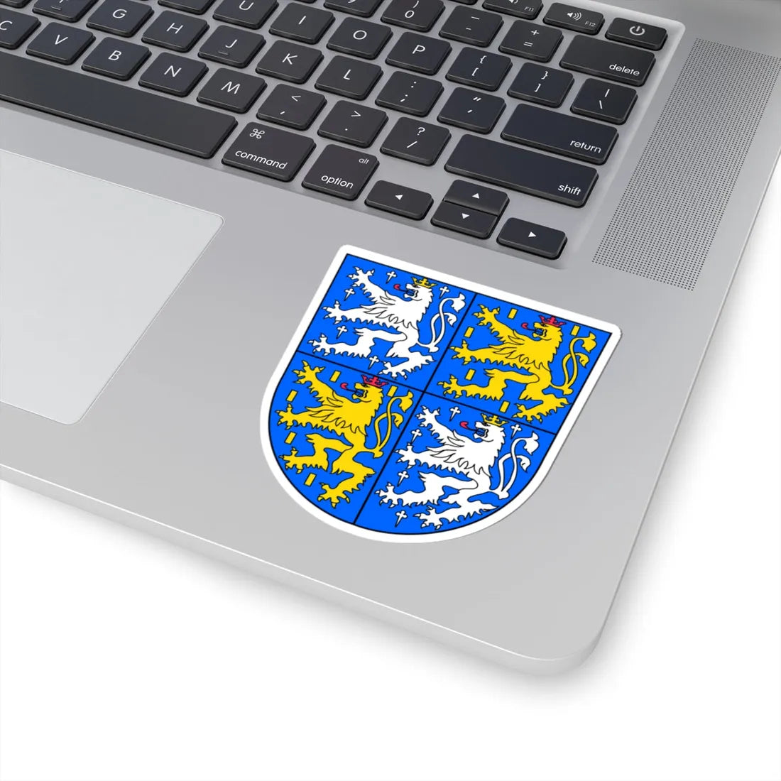 Wappen Stadtverband Saarbruecken (Germany) (Coat of Arms) STICKER Vinyl Kiss-Cut Decal - The Sticker Space