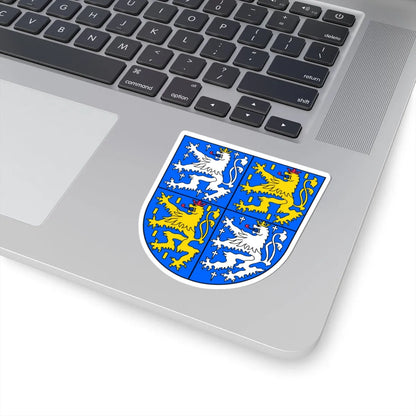 Wappen Stadtverband Saarbruecken (Germany) (Coat of Arms) STICKER Vinyl Kiss-Cut Decal - The Sticker Space
