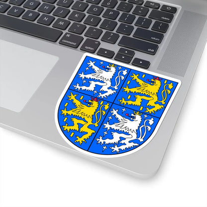 Wappen Stadtverband Saarbruecken (Germany) (Coat of Arms) STICKER Vinyl Kiss-Cut Decal - The Sticker Space