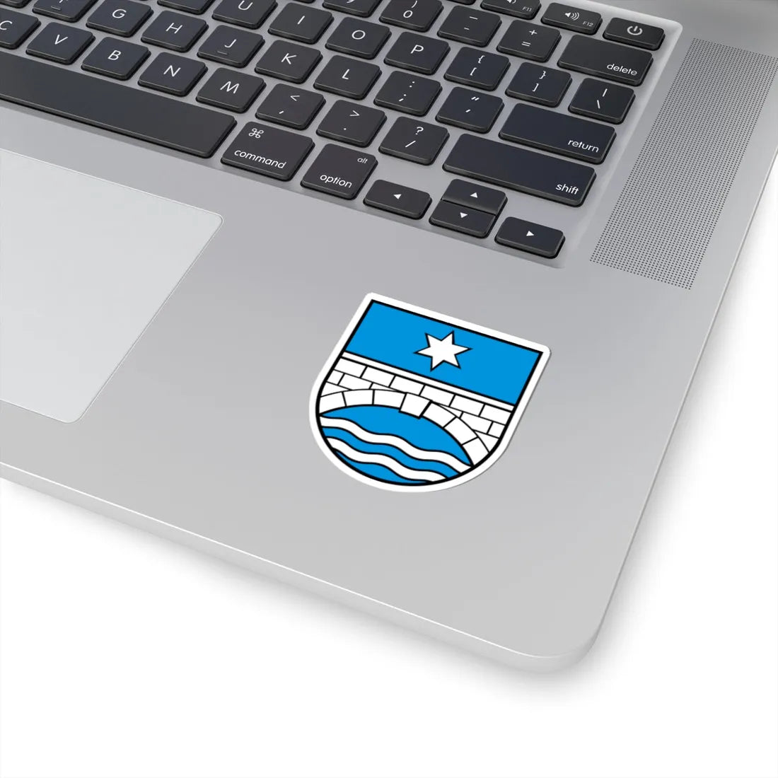 Wappen Staffelbach AG (Switzerland) (Coat of Arms) STICKER Vinyl Kiss-Cut Decal - The Sticker Space