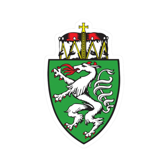 Wappen Steiermark (Austria) (Coat of Arms) STICKER Vinyl Kiss-Cut Decal 2 Inch White - The Sticker Space