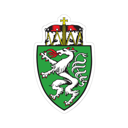 Wappen Steiermark (Austria) (Coat of Arms) STICKER Vinyl Kiss-Cut Decal 6 Inch White - The Sticker Space