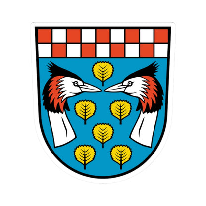 Wappen Stolzenhagen Niederbarnim (Germany) (Coat of Arms) STICKER Vinyl Kiss-Cut Decal 2 Inch White - The Sticker Space