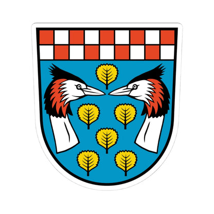 Wappen Stolzenhagen Niederbarnim (Germany) (Coat of Arms) STICKER Vinyl Kiss-Cut Decal 4 Inch White - The Sticker Space