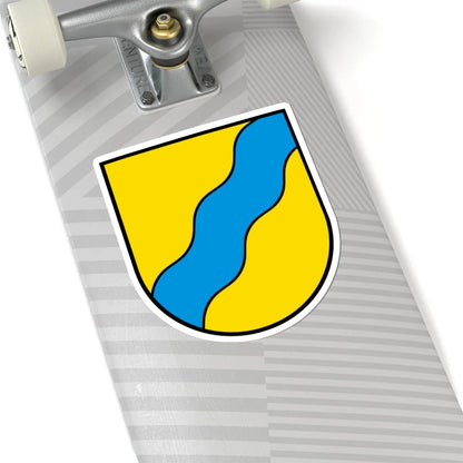 Wappen Strengelbach AG (Switzerland) (Coat of Arms) STICKER Vinyl Kiss-Cut Decal - The Sticker Space