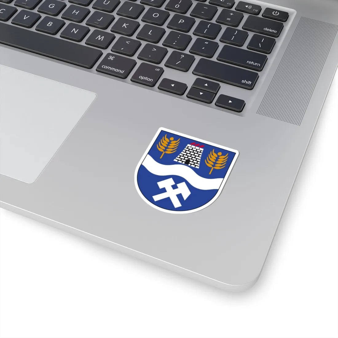 Wappen Striegistal (Germany) (Coat of Arms) STICKER Vinyl Kiss-Cut Decal - The Sticker Space