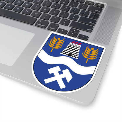 Wappen Striegistal (Germany) (Coat of Arms) STICKER Vinyl Kiss-Cut Decal - The Sticker Space