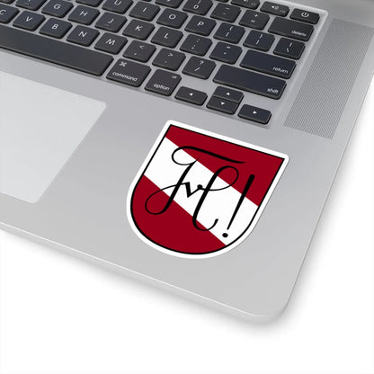 Wappen Studentenverbindung Helvetia (Switzerland) (Coat of Arms) STICKER Vinyl Kiss-Cut Decal - The Sticker Space