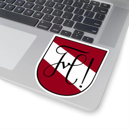 Wappen Studentenverbindung Helvetia (Switzerland) (Coat of Arms) STICKER Vinyl Kiss-Cut Decal - The Sticker Space