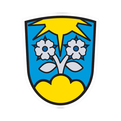 Wappen Tagmersheim (Germany) (Coat of Arms) STICKER Vinyl Kiss-Cut Decal 2 Inch White - The Sticker Space