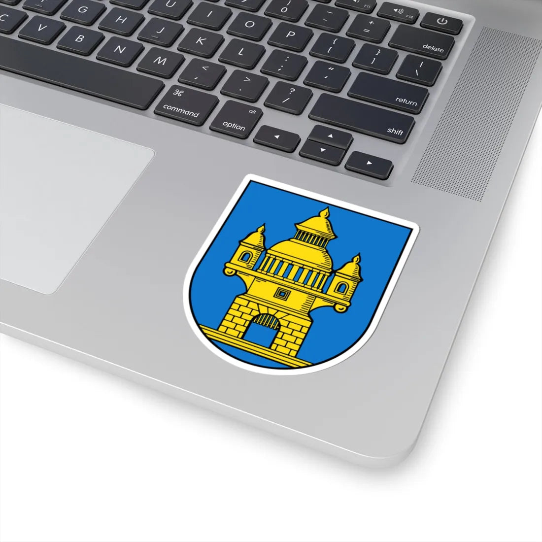 Wappen Taucha (Germany) (Coat of Arms) STICKER Vinyl Kiss-Cut Decal - The Sticker Space