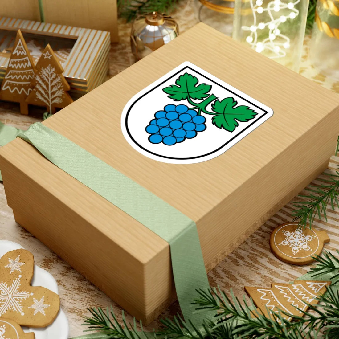 Wappen Thalheim AG (Switzerland) (Coat of Arms) STICKER Vinyl Kiss-Cut Decal - The Sticker Space